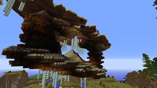 Screenshot of the Minecraft Bedrock Marketplace product Levitating Lands created by Pathway Studios.