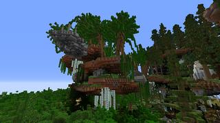 Screenshot of the Minecraft Bedrock Marketplace product Levitating Lands created by Pathway Studios.
