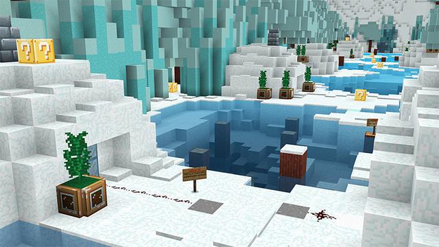 Screenshot of the Minecraft Bedrock Marketplace product Lucky Block Escape created by Pathway Studios.