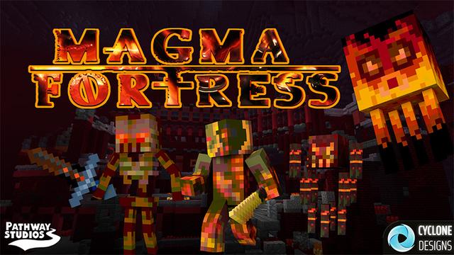 Thumbnail of the Minecraft Bedrock Marketplace product Magma Fortress created by Pathway Studios.