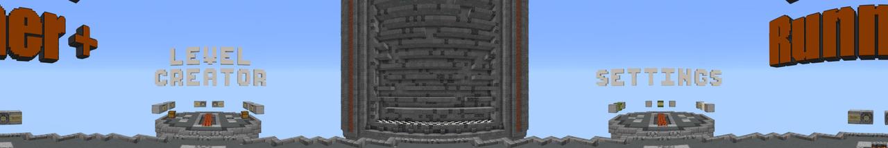 Panorama of the Minecraft Bedrock Marketplace product Magma Runner + created by Pathway Studios.