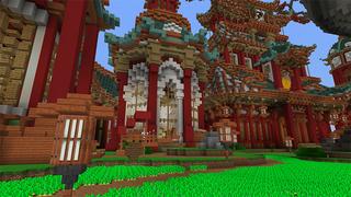 Screenshot of the Minecraft Bedrock Marketplace product Majestic Bonsai created by Pathway Studios.