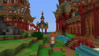 Screenshot of the Minecraft Bedrock Marketplace product Majestic Bonsai created by Pathway Studios.