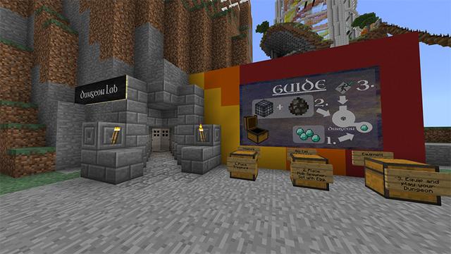 Screenshot of the Minecraft Bedrock Marketplace product Mapcademy created by Pathway Studios.
