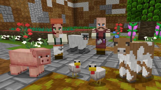 Screenshot of the Minecraft Bedrock Marketplace product Medieval - Old Age Textures created by Pathway Studios.