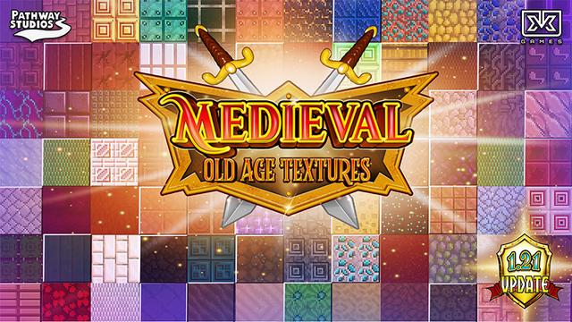 Thumbnail of the Minecraft Bedrock Marketplace product Medieval - Old Age Textures created by Pathway Studios.