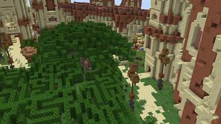 Screenshot of the Minecraft Bedrock Marketplace product Mesa Castle created by Pathway Studios.