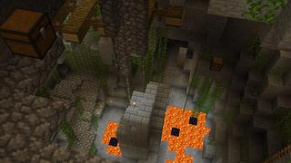 Screenshot of the Minecraft Bedrock Marketplace product Mesa Castle created by Pathway Studios.