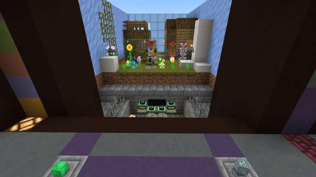 Screenshot of the Minecraft Bedrock Marketplace product Micro Village Tycoon CE created by Pathway Studios.