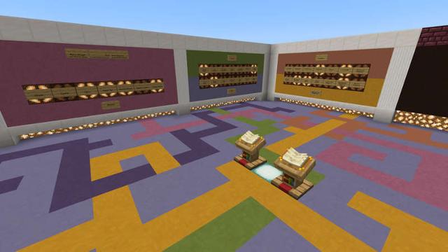 Screenshot of the Minecraft Bedrock Marketplace product Micro Village Tycoon CE created by Pathway Studios.