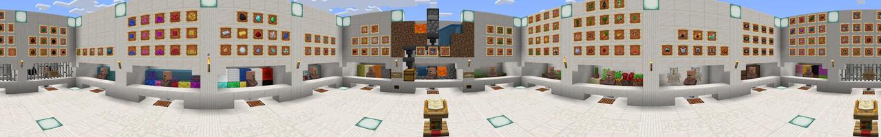 Panorama of the Minecraft Bedrock Marketplace product Miniature Dimensions created by Pathway Studios.