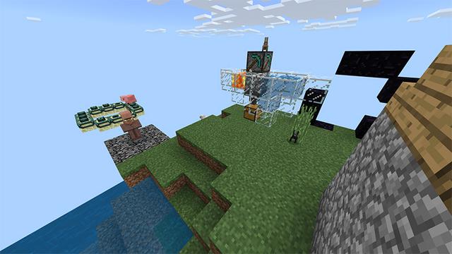 Screenshot of the Minecraft Bedrock Marketplace product Miniature Dimensions created by Pathway Studios.