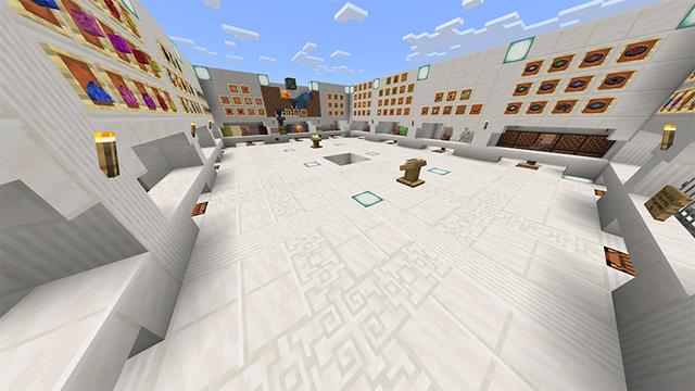 Screenshot of the Minecraft Bedrock Marketplace product Miniature Dimensions created by Pathway Studios.