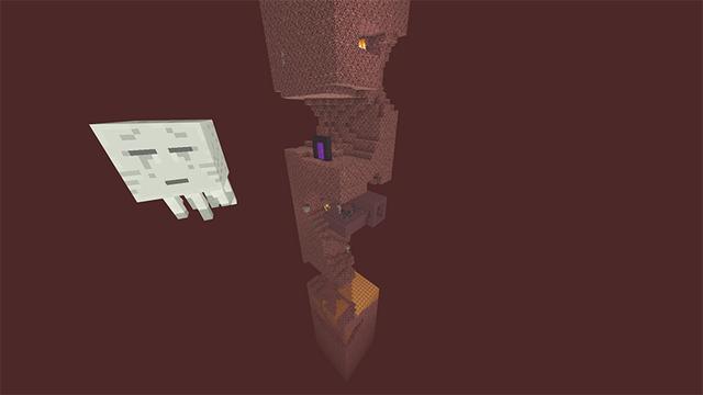 Screenshot of the Minecraft Bedrock Marketplace product Miniature Dimensions created by Pathway Studios.