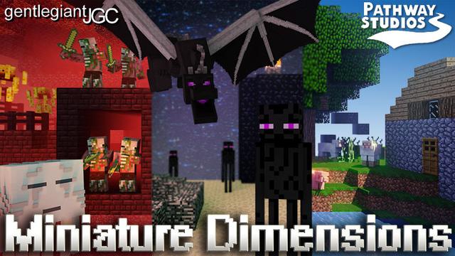 Thumbnail of the Minecraft Bedrock Marketplace product Miniature Dimensions created by Pathway Studios.