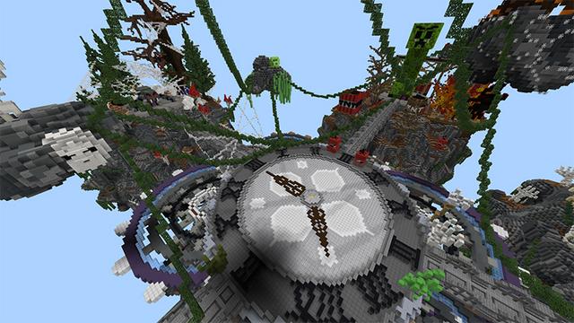 Screenshot of the Minecraft Bedrock Marketplace product Mob Island created by Pathway Studios.