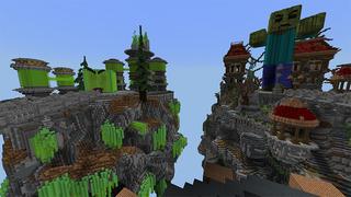 Screenshot of the Minecraft Bedrock Marketplace product Mob Island created by Pathway Studios.
