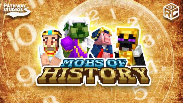 Thumbnail of the Minecraft Bedrock Marketplace product Mobs of History created by Pathway Studios.