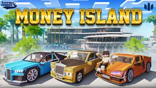 Thumbnail of the Minecraft Bedrock Marketplace product Money Island created by Pathway Studios.