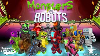 Thumbnail of the Minecraft Bedrock Marketplace product Monsters vs. Robots created by Pathway Studios.