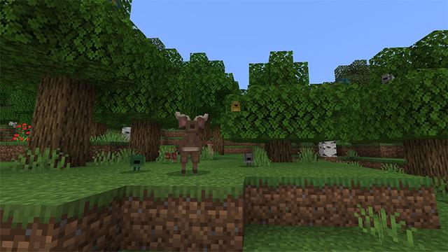 Screenshot of the Minecraft Bedrock Marketplace product More Mobs created by Pathway Studios.