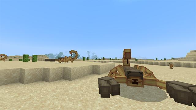 Screenshot of the Minecraft Bedrock Marketplace product More Mobs created by Pathway Studios.