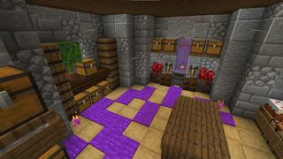 Screenshot of the Minecraft Bedrock Marketplace product Mystical Village created by Pathway Studios.