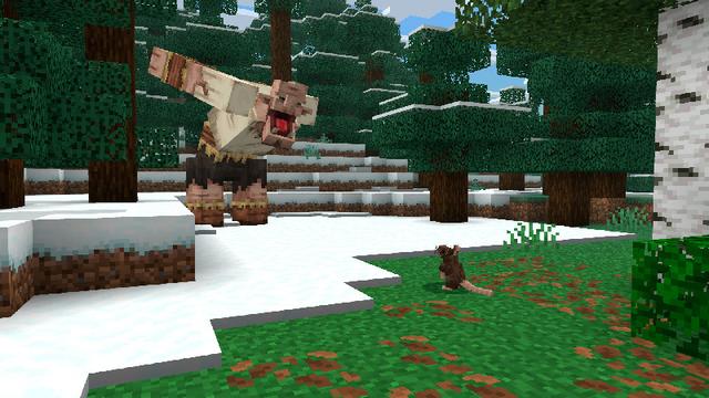 Screenshot of the Minecraft Bedrock Marketplace product Mythical Conquest created by Pathway Studios.