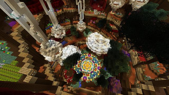 Screenshot of the Minecraft Bedrock Marketplace product Nature's Heart created by Pathway Studios.