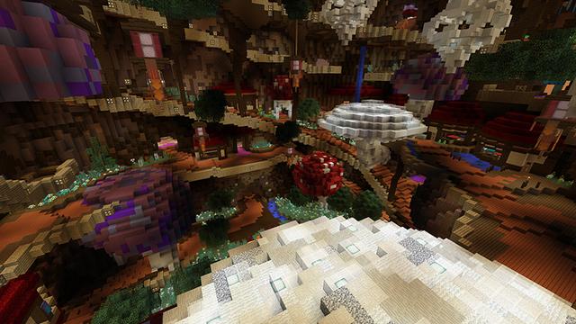 Screenshot of the Minecraft Bedrock Marketplace product Nature's Heart created by Pathway Studios.