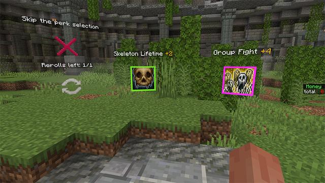 Screenshot of the Minecraft Bedrock Marketplace product Necromancer Arena created by Pathway Studios.