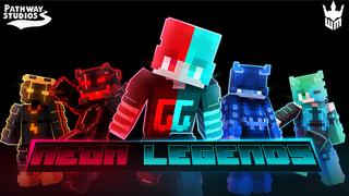 Thumbnail of the Minecraft Bedrock Marketplace product Neon Legends created by Pathway Studios.