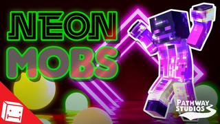 Thumbnail of the Minecraft Bedrock Marketplace product Neon Mobs created by Pathway Studios.