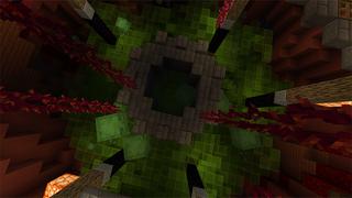 Screenshot of the Minecraft Bedrock Marketplace product Nether Worm Village created by Pathway Studios.