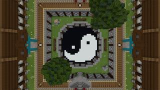 Screenshot of the Minecraft Bedrock Marketplace product Ninja Run created by Pathway Studios.