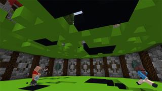 Screenshot of the Minecraft Bedrock Marketplace product Ninja Run created by Pathway Studios.