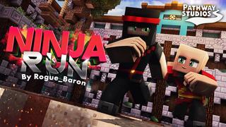 Thumbnail of the Minecraft Bedrock Marketplace product Ninja Run created by Pathway Studios.