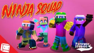 Thumbnail of the Minecraft Bedrock Marketplace product Ninja Squad created by Pathway Studios.