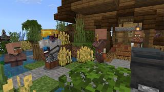 Screenshot of the Minecraft Bedrock Marketplace product One Block Lucky Block created by Pathway Studios.