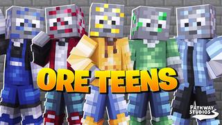 Thumbnail of the Minecraft Bedrock Marketplace product Ore Teens created by Pathway Studios.