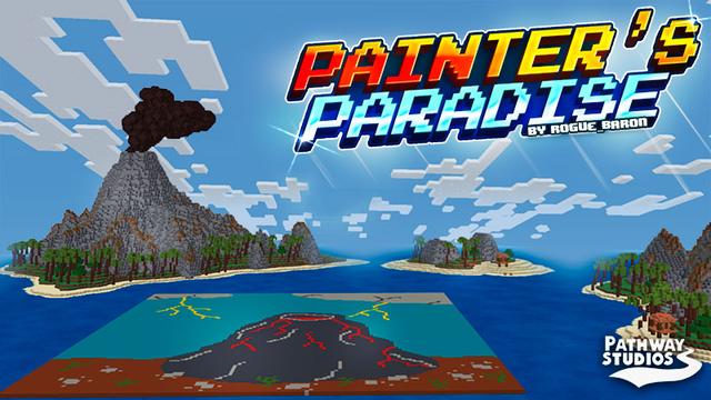 Thumbnail of the Minecraft Bedrock Marketplace product Painter's Paradise created by Pathway Studios.