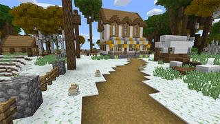 Screenshot of the Minecraft Bedrock Marketplace product Pam's HarvestCraft: Winter created by Pathway Studios.