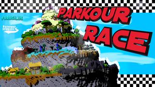 Thumbnail of the Minecraft Bedrock Marketplace product Course de Parkour created by Pathway Studios.