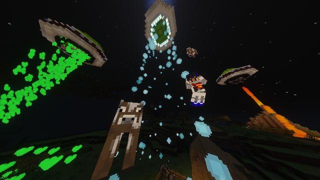 Screenshot of the Minecraft Bedrock Marketplace product Particles created by Pathway Studios.