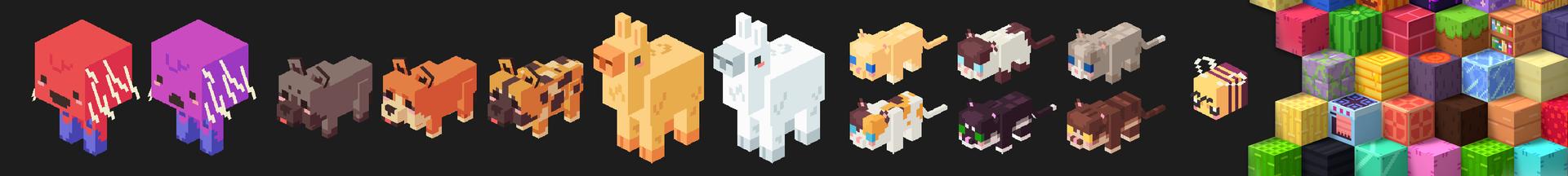 Panorama of the Minecraft Bedrock Marketplace product Pastel Adventures created by Pathway Studios.
