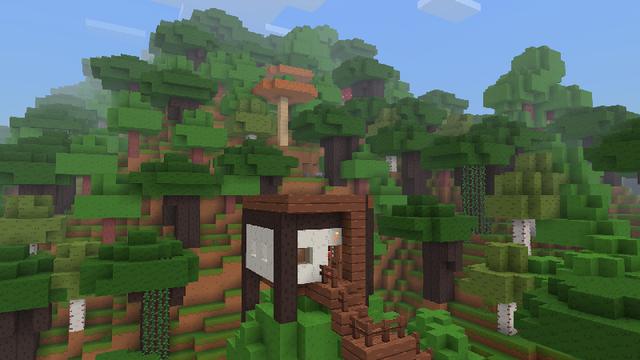 Screenshot of the Minecraft Bedrock Marketplace product Pastel Adventures created by Pathway Studios.