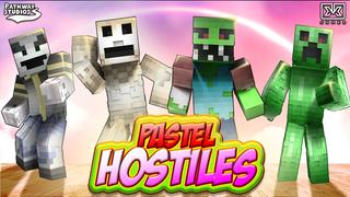 Thumbnail of the Minecraft Bedrock Marketplace product Pastel Hostiles created by Pathway Studios.