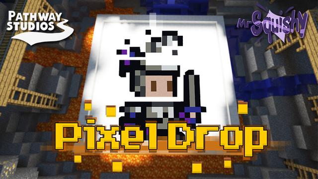 Thumbnail of the Minecraft Bedrock Marketplace product Pixel Drop created by Pathway Studios.