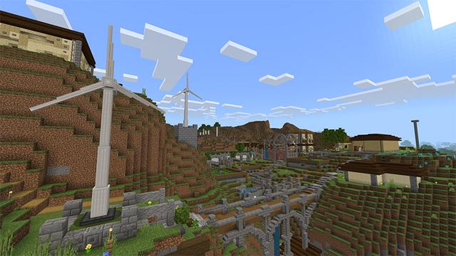 Screenshot of the Minecraft Bedrock Marketplace product PowerCraft created by Pathway Studios.