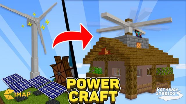 Thumbnail of the Minecraft Bedrock Marketplace product PowerCraft created by Pathway Studios.